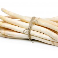 Asparagus tips white