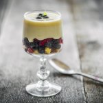 Blueberry trifle